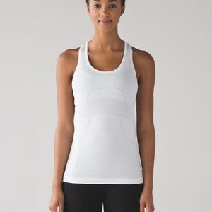 Lululemon 🍋 White Swiftly Tech Racerback size 4